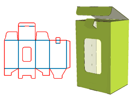 Top cover tongue-in-groove structure, bottom end is the inserted base, snap-bottom color box ,Aircraft box,color box, paper corrugated paper box, packaging structure design, packaging box structure, p